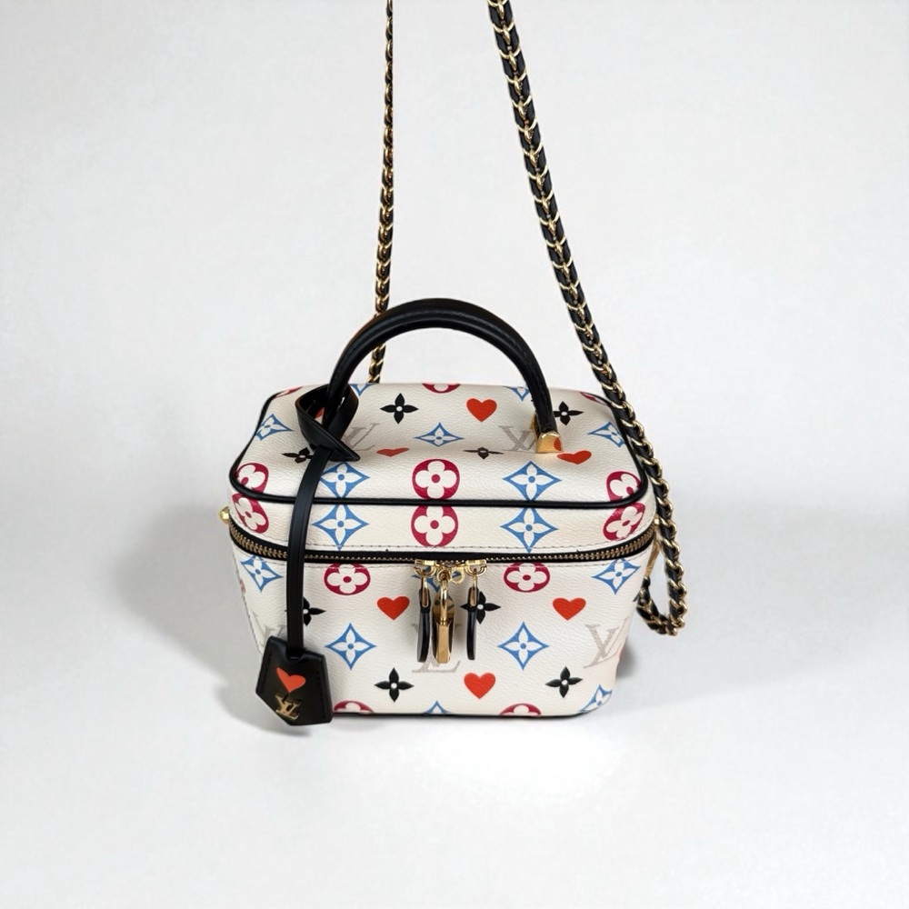 SOLD Louis Vuitton Limited Edition Game On Vanity Shoulder Bag - Multi Color